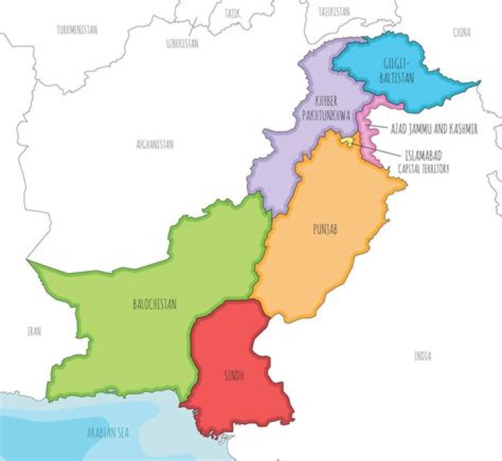 In which region is Pakistan in?