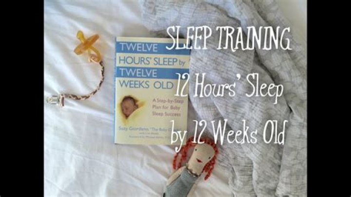 Is 12 weeks too early to sleep train?