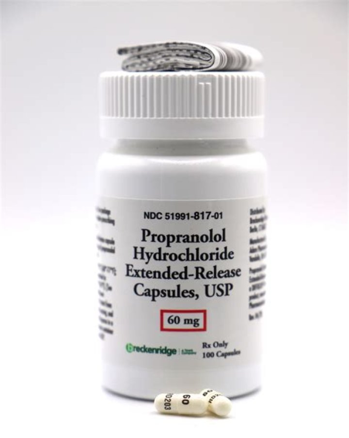 Is 60 mg of propranolol too much?