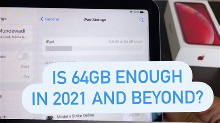 Is 64gb flash storage enough?