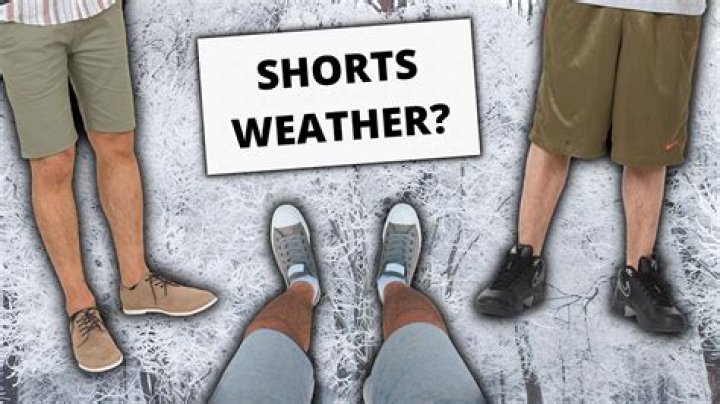 Is 70 too cold for shorts?