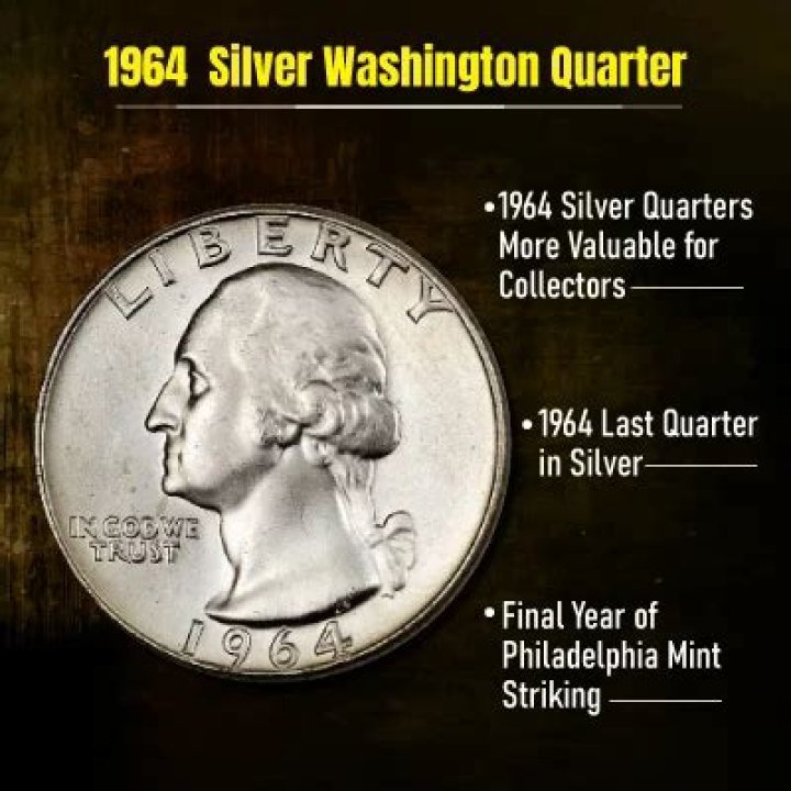 Is a 1964 quarter pure silver?