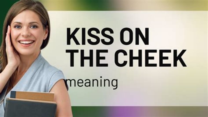 Is a kiss on the cheek platonic?