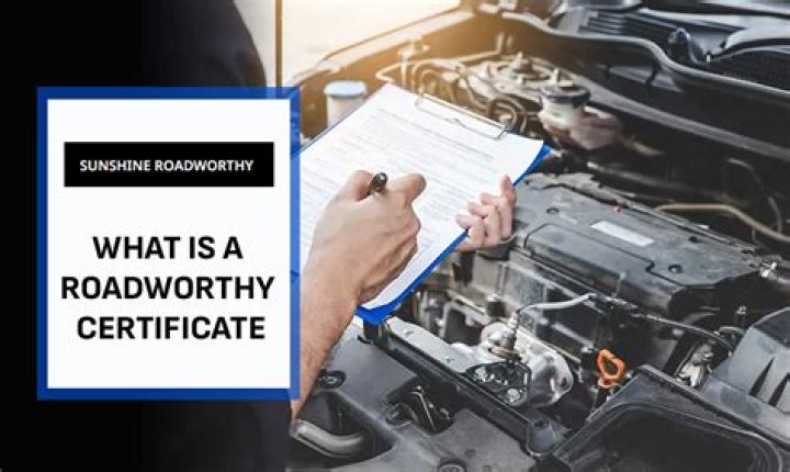 Is a roadworthy certificate required to sell a car?