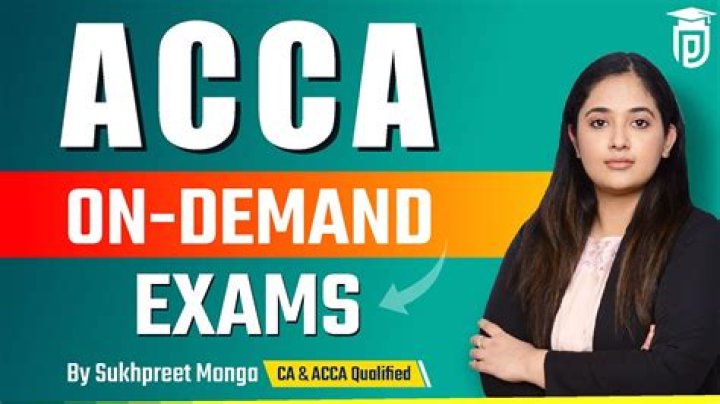 Is ACCA f4 on-demand CBE?