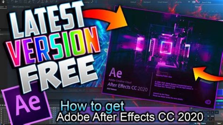 Is Adobe After Effects CC 2020 free?