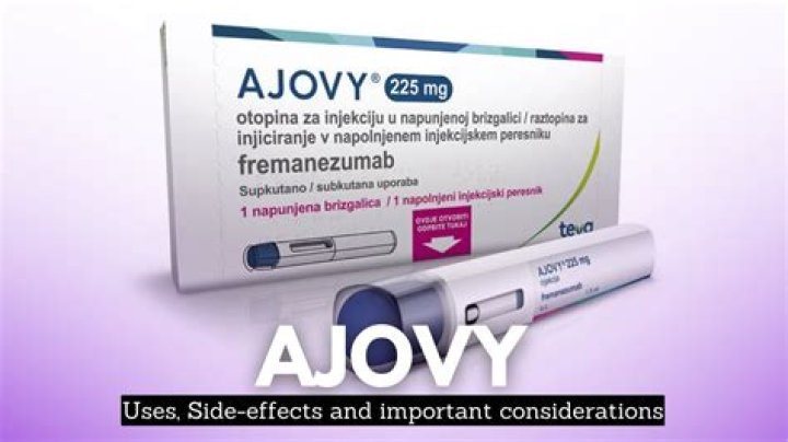 Is Ajovy the same as Botox?