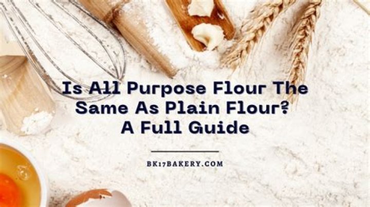 Is All Purpose Flour and Atta same?