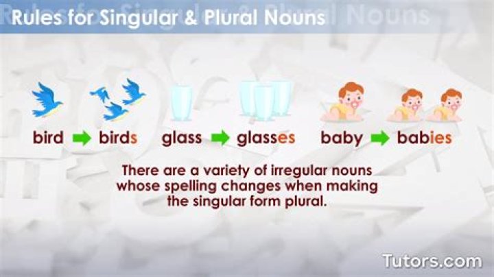 Is all the furniture singular or plural?