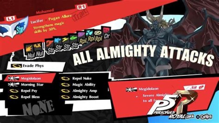 Is Almighty damage magic?