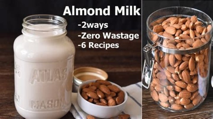 Is almond milk supposed to be clear?