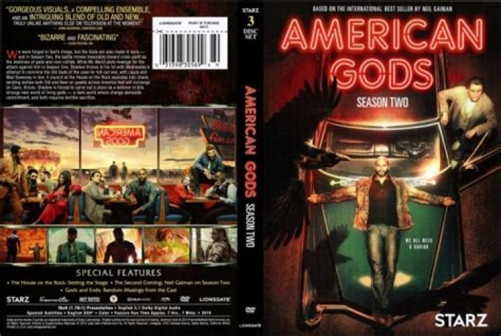 Is American Gods on DVD?