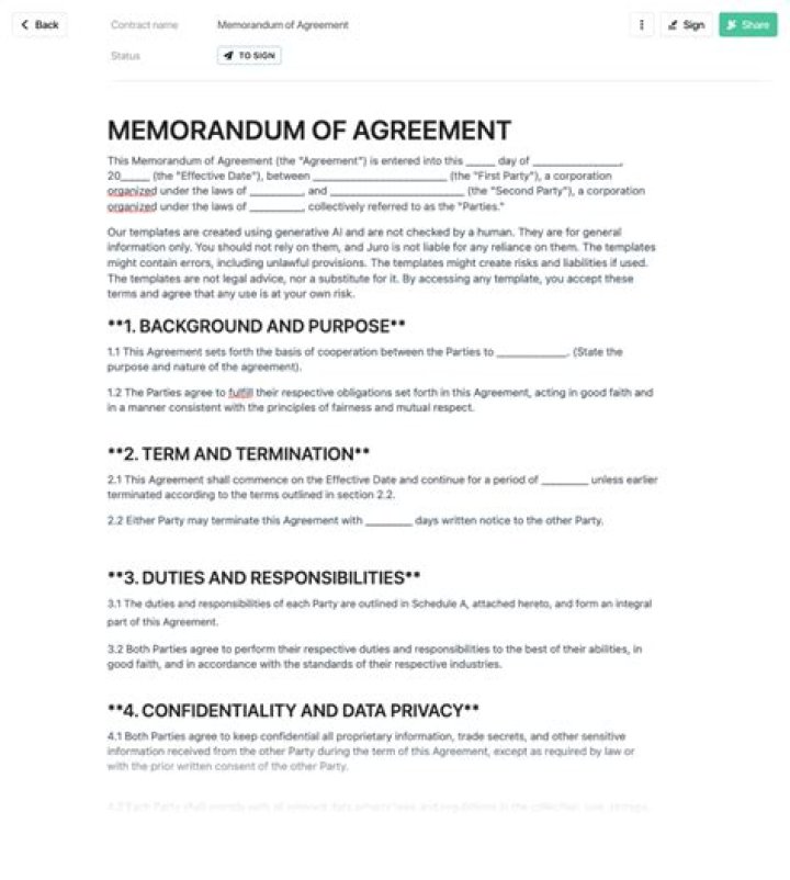 Is an MOU a contract?