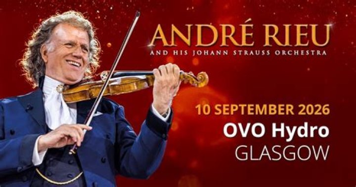Is Andre Rieu concert in Glasgow Cancelled?