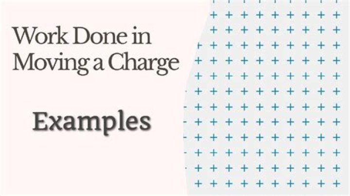 Is any work done when moving a charge along a field line?