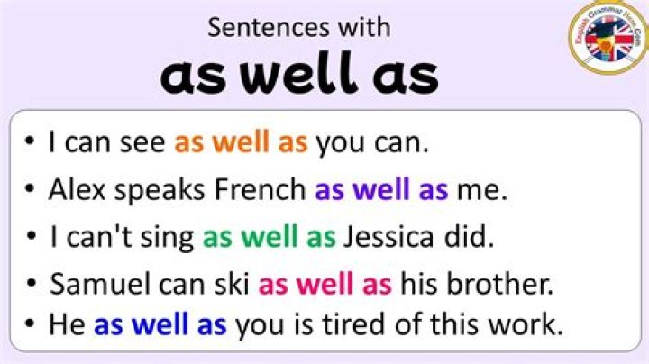 Is aswell one word or two words?