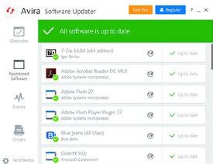 Is Avira software updater good?