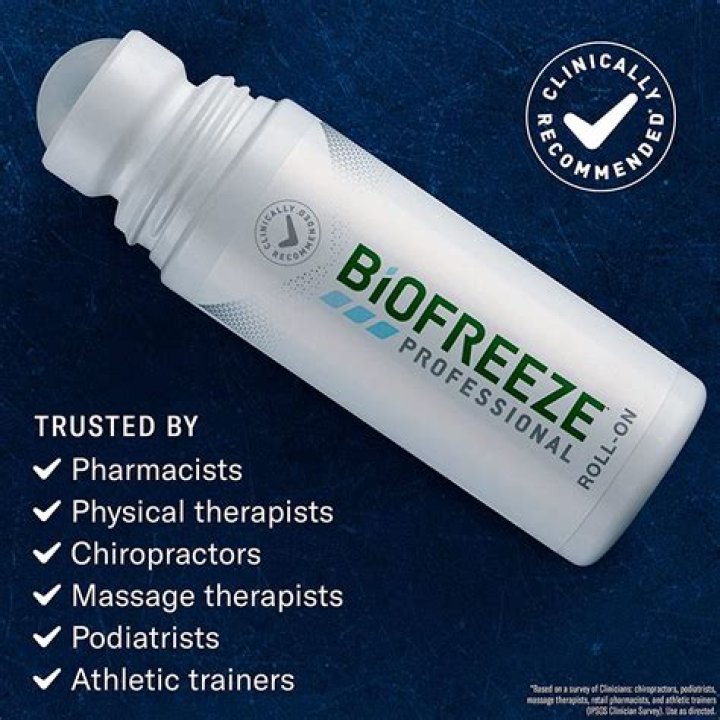 Is biofreeze professional good for arthritis?