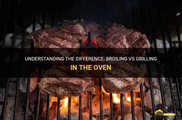 Is broil same as grill?