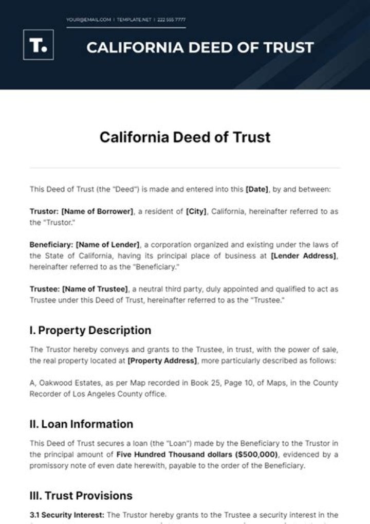 Is California a trust deed state?