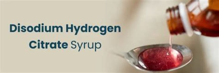 Is disodium hydrogen citrate safe?