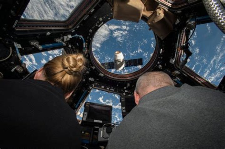 Is Dragon at the space station?