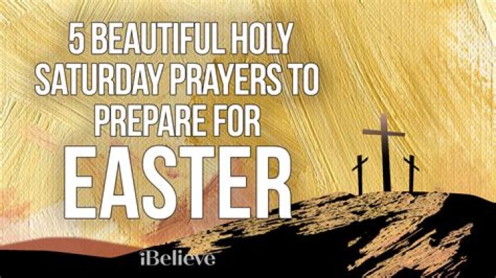 Is Easter Saturday a thing?