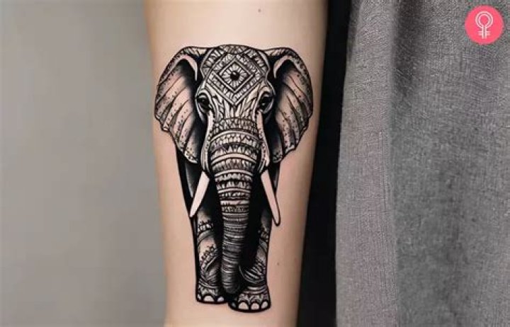 Is Elephant tattoo good luck?