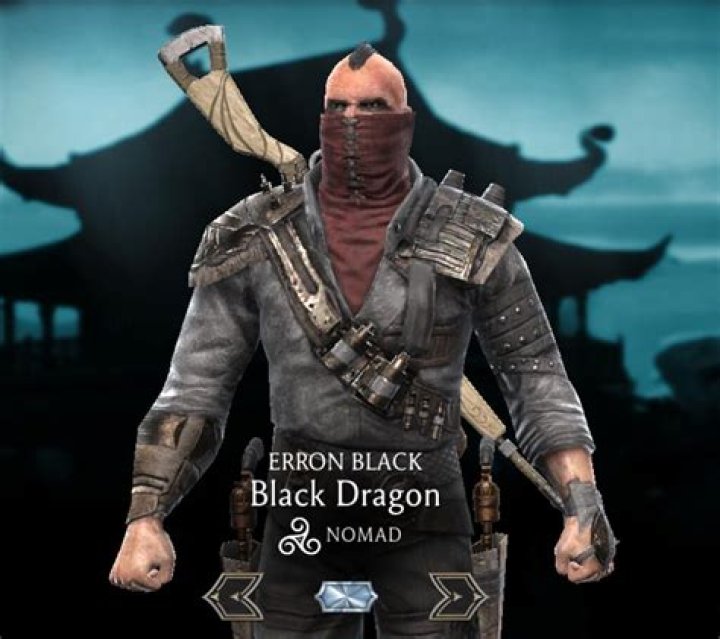 Is Erron Black Black Dragon?