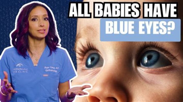 Is everyone born with blue eyes related?