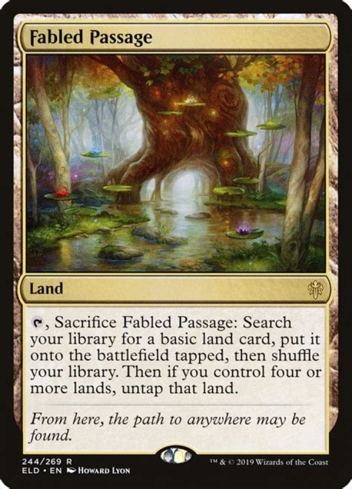 Is fabled passage a fetch land?