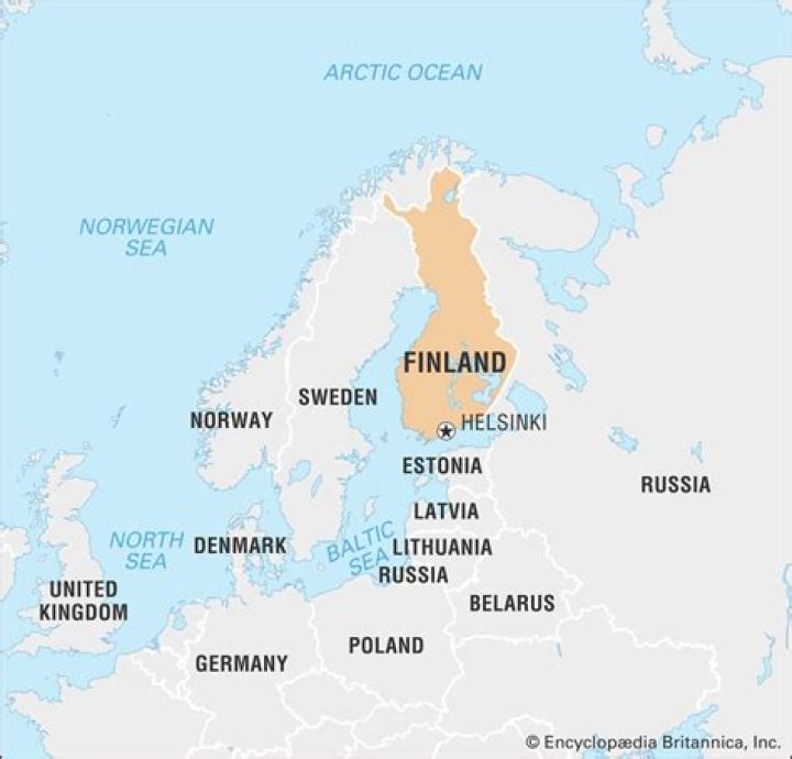 Is Finland close to the equator?