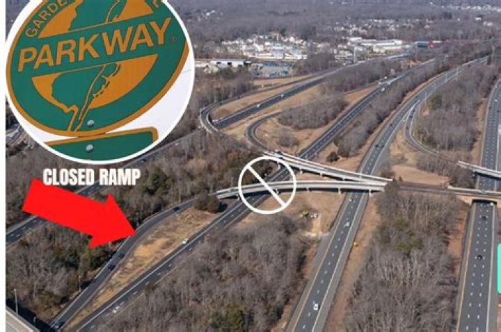 Is Garden State Parkway closed?