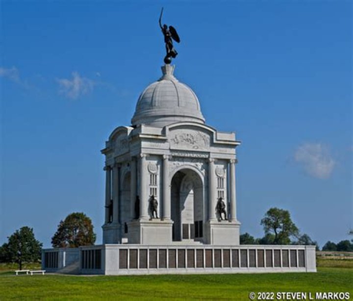 Is Gettysburg a national landmark?