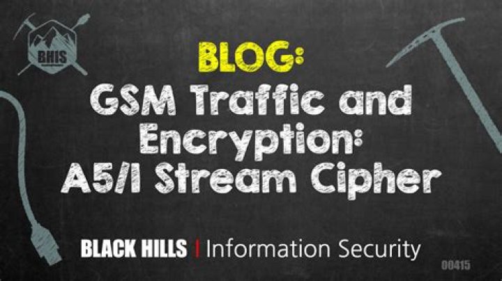 Is GSM traffic encrypted?