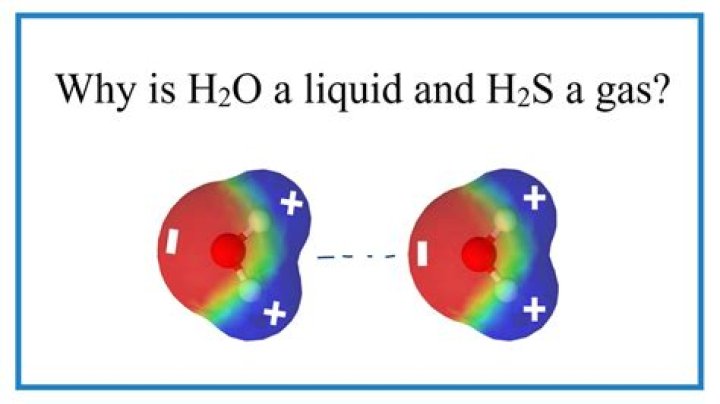 Is h2o a liquid or gas?