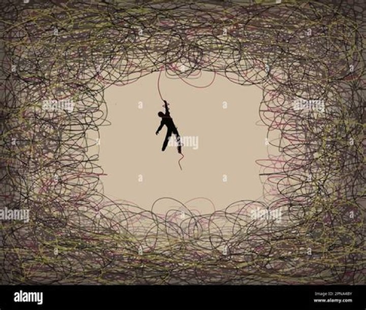 Is hanging by a thread a metaphor?