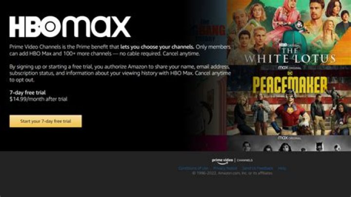 Is HBO included with Prime membership?