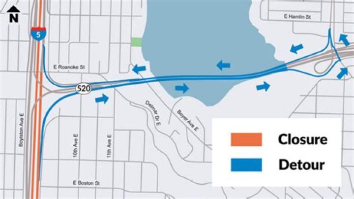 Is i5 still closed in Seattle?