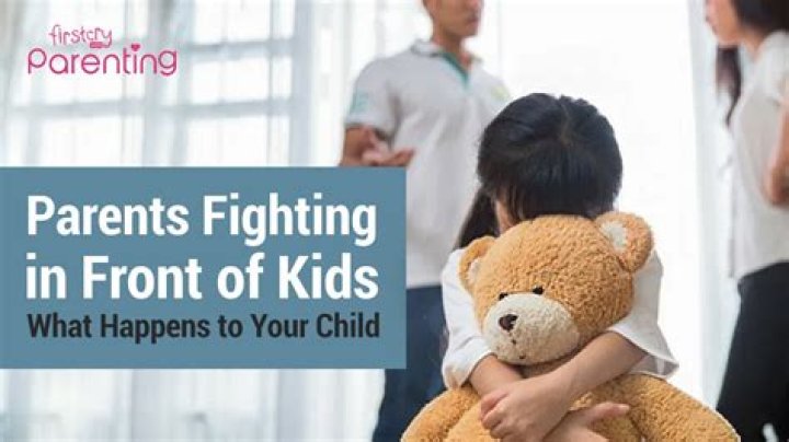 Is it bad to fight in front of a baby?