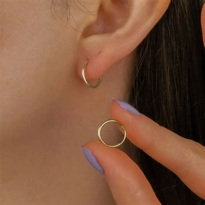 Is it bad to sleep in small hoop earrings?