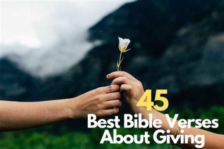 Is it given or giving?