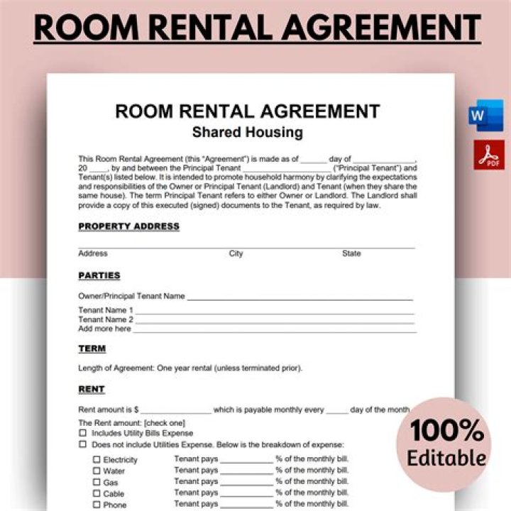 Is it illegal to rent a room without a contract?