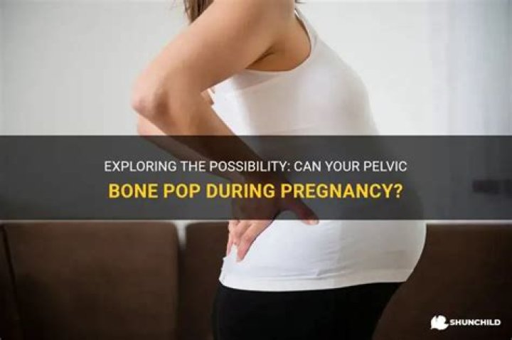 Is it normal for your pelvic bone to pop during pregnancy?