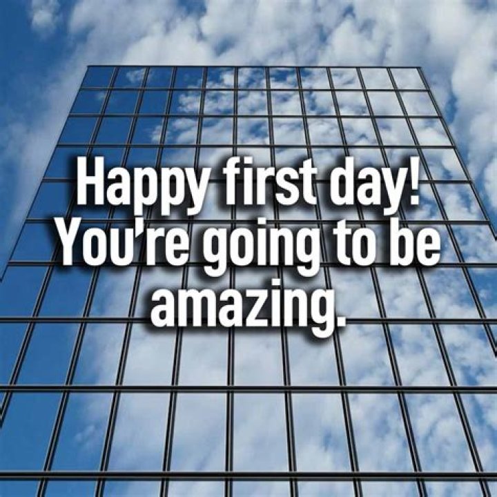 Is it normal to feel nervous on your first day of work?