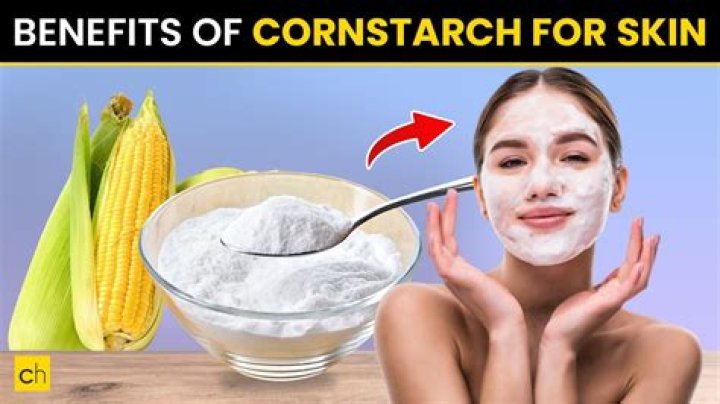 Is it OK to put cornstarch on your face?