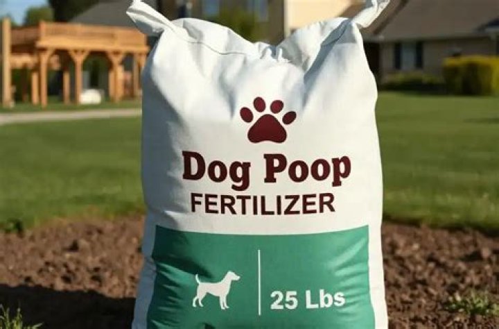 Is it OK to use dog poop as fertilizer?