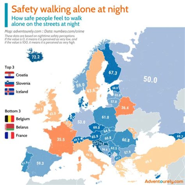 Is it OK to walk alone at night?
