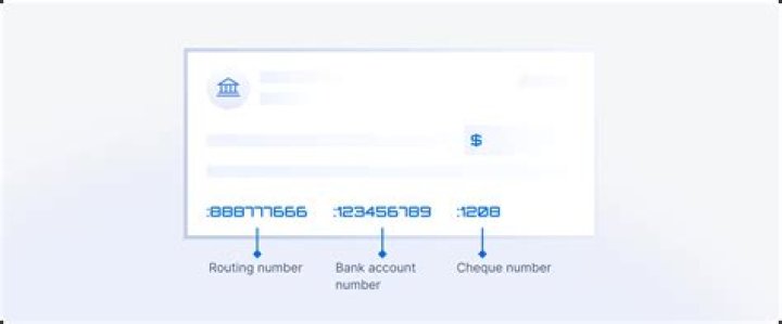 Is it safe to email routing and account number?