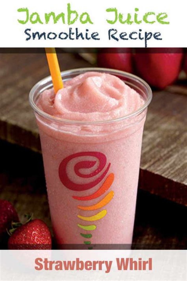 Is Jamba Juice strawberry whirl healthy?